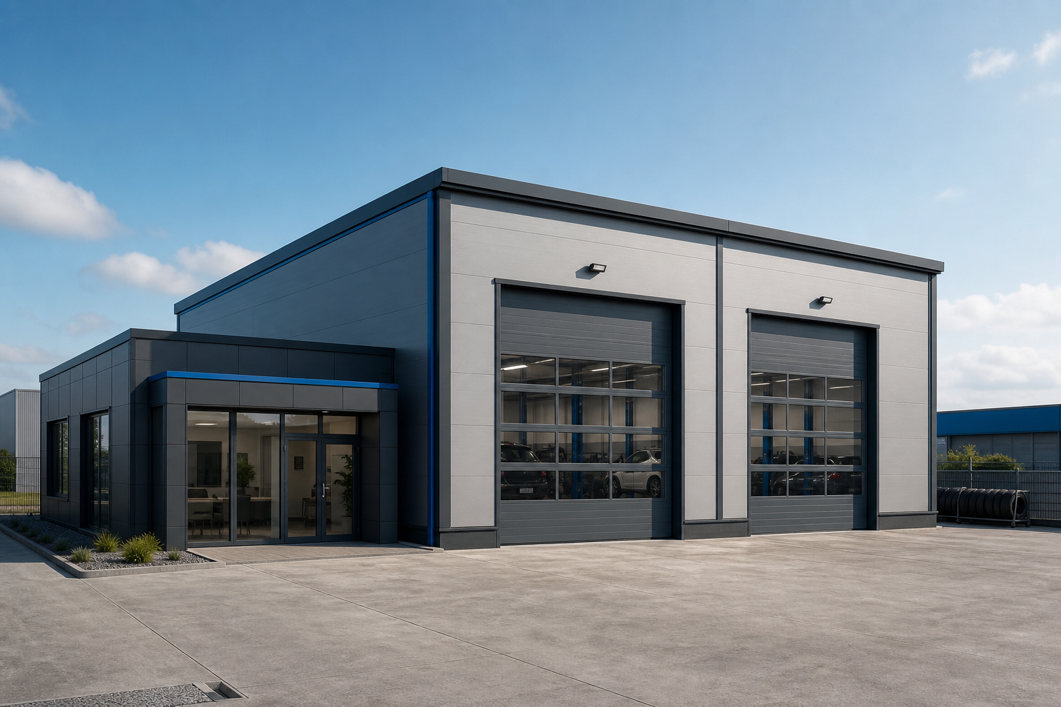 Modern steel project of KESALOP