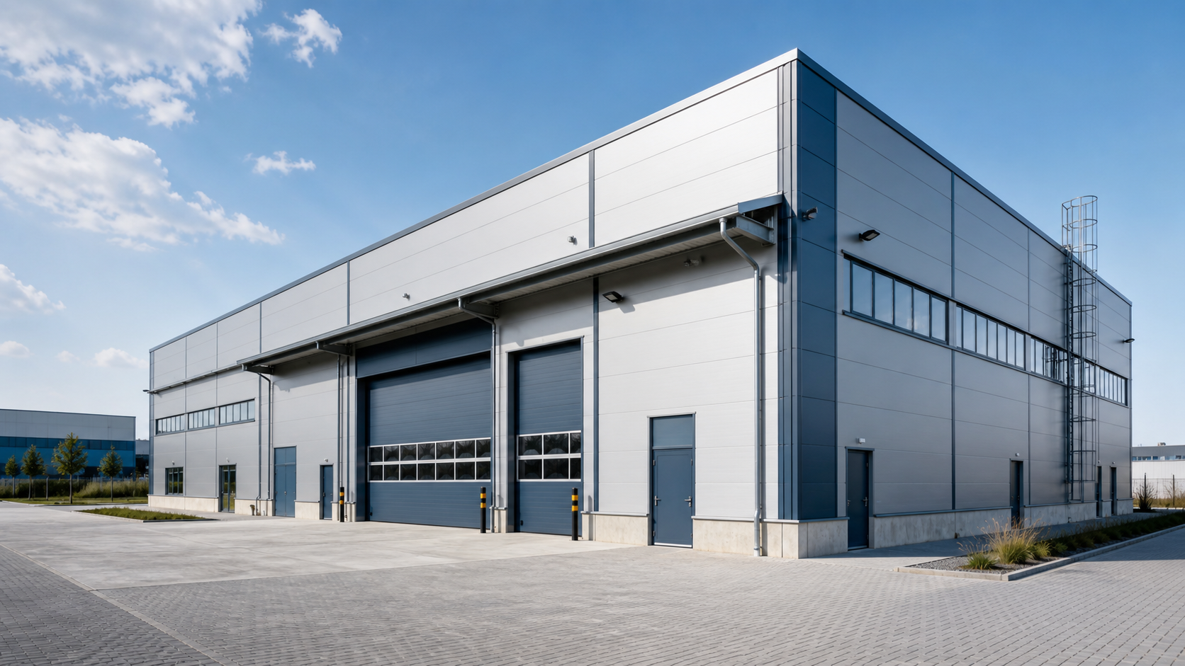KESALOP industrial steel hall
