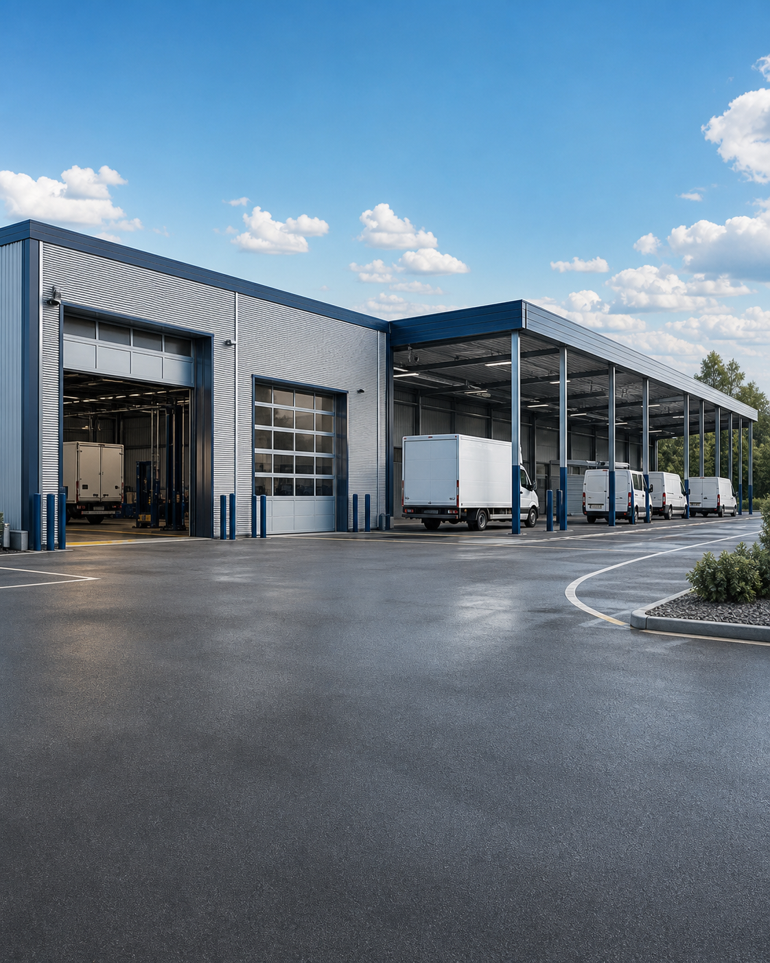 Transport depot facilities